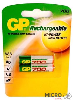 R03 (AAA) Акумулятор 700mah 70aaahc-U2 NiMH 3010541 фото