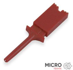 Измерительный тестовый HM-235 клипс для PCB Плоский Красный 50 мм 3017156 фото