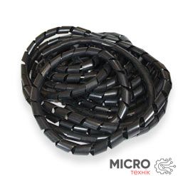 Спиральный бандаж d=10 мм. (10 метров) черный 3036762 фото