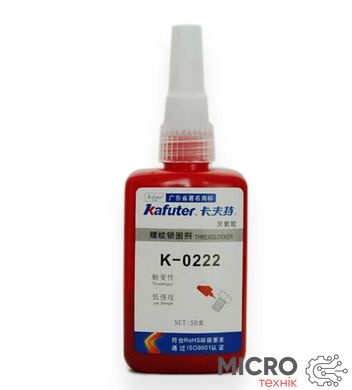 Резьбовой анаэробный фиксатор K-0222 50мл средней прочности 3027836 фото