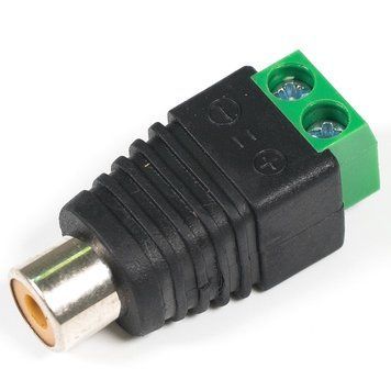 Разъем RCA Female с клеммом 3035437 фото