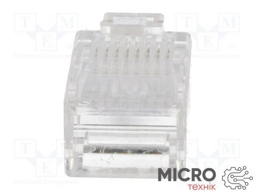 Конектор RJ45 8p8c-AAA GOLD 14227 фото