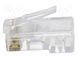 Конектор RJ45 8p8c-AAA GOLD 14227 фото 3