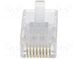 Конектор RJ45 8p8c-AAA GOLD 14227 фото 4