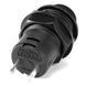 Кнопка DS-425a (DS-428) с фиксацией OFF-ON Черная 3037772 фото 2