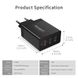 Зарядний USB QC3.0 Quick Charge 3xUSB 30W 5V/9V/12V чорний 3040434 фото 10