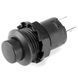 Кнопка DS-425a (DS-428) с фиксацией OFF-ON Черная 3037772 фото 1