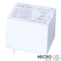 Реле QYT73-012DC-ZS3 10A 1C coil 12VDC 3038042 фото