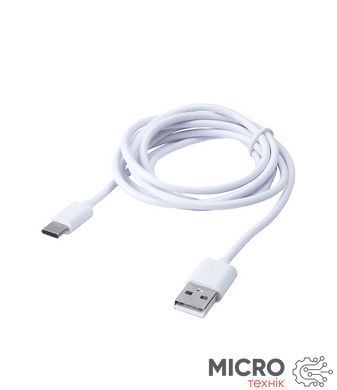 Кабель USB 2.0 AM/Type-C 1.0м белый 3032909 фото