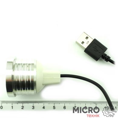 Ультрафіолетова лампа USB UV-LED-1 [5В, 1Вт, 360-395нм] 3037017 фото