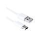Кабель USB 2.0 AM/Type-C 1.0м белый 3032909 фото 1