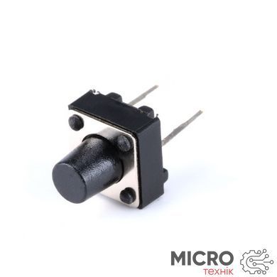 Кнопка тактовая TACT 6x6-7.5 2-pin 3028489 фото