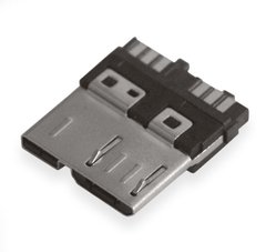 Вилка Micro USB 3.0 з мет. корпусом 3025502 фото