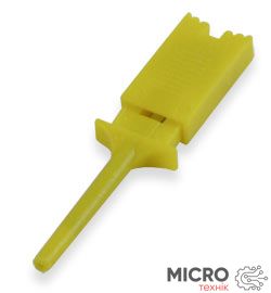 Вимірювальний тестовий HM-235 кліпс для PCB Плоский Жовтий 50 мм 3017161 фото