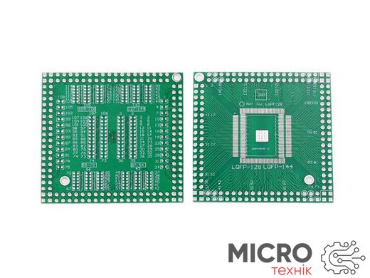 Плата печатная переходник LQFP-128/144-DIP для CPU/FPGA 3037438 фото