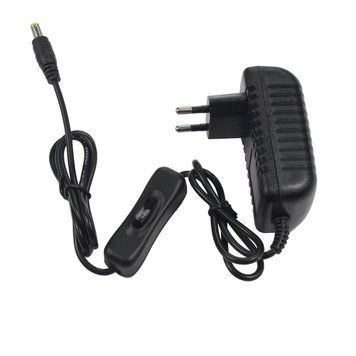 Блок живлення CHD-CB1220 12v 1a plug 5.5x2.1мм + вимикач 3049419 фото