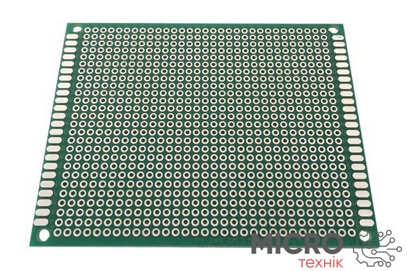 Плата односторонняя макетная 7cmX9cmX1,6mm шаг 2,54мм маска двусторонняя 3037370 фото