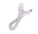 Кабель USB 2.0 AM/BM micro-USB 1.0м белый 2А TPE 3032905 фото 2