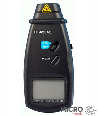 Тахометр оптический DT-6234c лазерный 3024809 фото