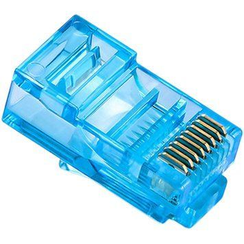 коннектор RJ45 8p8c-AAA-BLUE 15471 фото