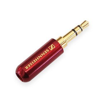 Штекер на кабель Sennheiser 3-pin 3.5mm емаль Червоний, тип Б 3033379 фото