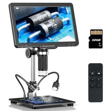 Мікроскоп LP101 цифровий екран 10 IPS матриця соні cmos HDMI 500052437 фото