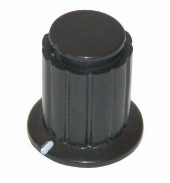 Ручка для потенциометра KYP16-16-4j черная на ось 4mm 3025247 фото