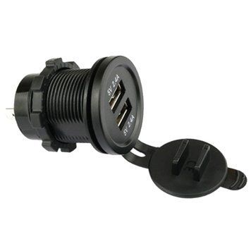 Зарядное устройство для USB YC-A102 5V 2.4A+5V 2.4A 3050730 фото