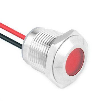 Індикатор антивандальний HS16F-LED/L/N/12-24V/YELLOW 3051770 фото