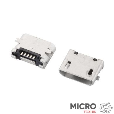 Гніздо Micro USB B 5pin SMT без спідниці 3037806 фото