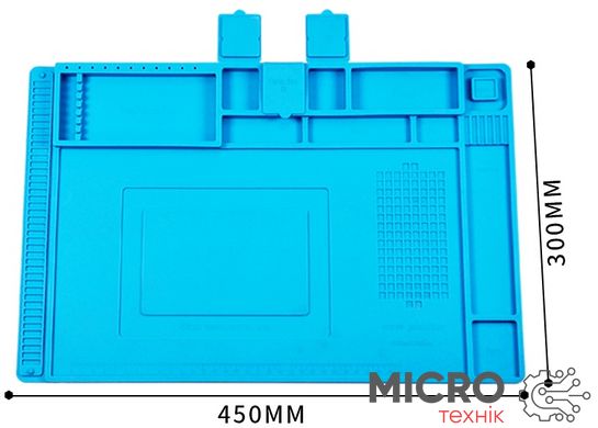 Термостійкий килимок силіконовий TE-603 450*300 мм 3042843 фото