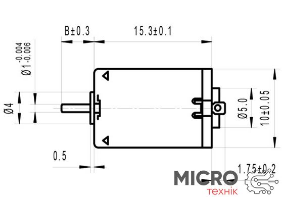 Двигатель постоянного тока FF-N20PA-10190 10745 фото