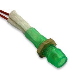 5mm 220V w/lead wires 120mm "Green" 3004565 фото