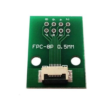 Плата друкарська з роз'ємом FFC/FPC-8P крок 0.5mm 3037458 фото