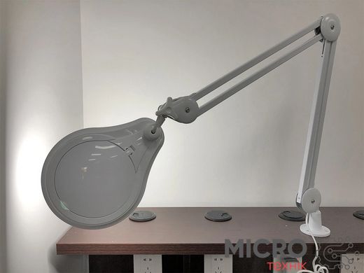 Лампа-лупа косметолога Intbright 9003LED-5D ЧОРНА, 5 діоптрій 3048171 фото