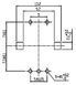 Енкодер серії RE12 (EC12) RE1203CC1-H01 L=20mm з кнопкою вертик., мет-вал 3016464 фото 1