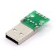 Плата друкарська з роз'ємом USB 2.0 type A male to DIP 3043950 фото 2