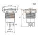 Кнопка антивандальная HQ12N/HJZ-12V-GE 14430 фото 3