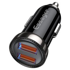 USB-заряджання для авто ESSAGER 2xQC3.0 18W 3045102 фото