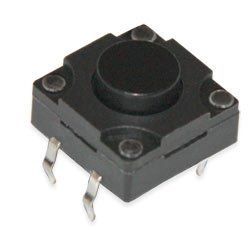 Кнопка тактова вологозахищена WH12-H8mm IP67 3030033 фото