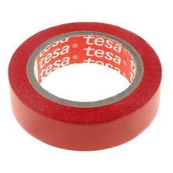 Ізоляційна стрічка TESA-4252-15rd Червона 10м 3010751 фото