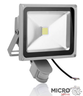 LED прожектор 30W / 0,5W тепле світло, датчик руху 3026425 фото