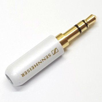 Штекер на кабель Sennheiser 3-pin 3.5mm эмаль Белый, тип А 3023988 фото