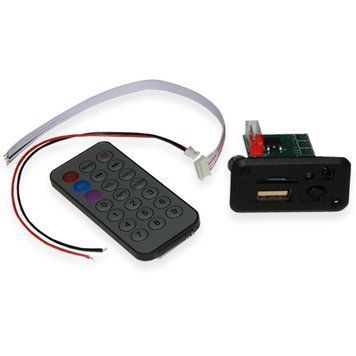 Фронтальна панель ZTV-CT09 MP3/USB/TF (Micro SD) card/пульт 3030000 фото