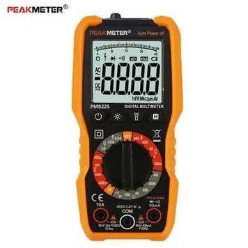 Мультиметр цифровой PeakMeter PM8225 True RMS подсветка, аналоговая графическая шкала 500053319 фото