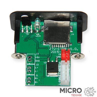 Фронтальна панель ZTV-CT09 MP3/USB/TF (Micro SD) card/пульт 3030000 фото