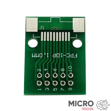 Типографская плата с разъемом FFC/FPC-10P шаг 0.5mm 3037459 фото