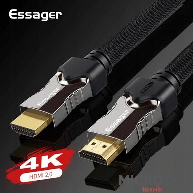 Кабель HDMI to HDMI V2.0 4K 5m черный 3045158 фото