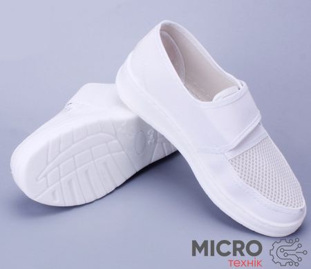 Обувь антистатическая RH-2032, на липучке, белая, р.42 (270 мм) 3034240 фото