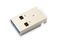 Вилка USB-30-01-MS на плату SMD тип 2 3015374 фото
